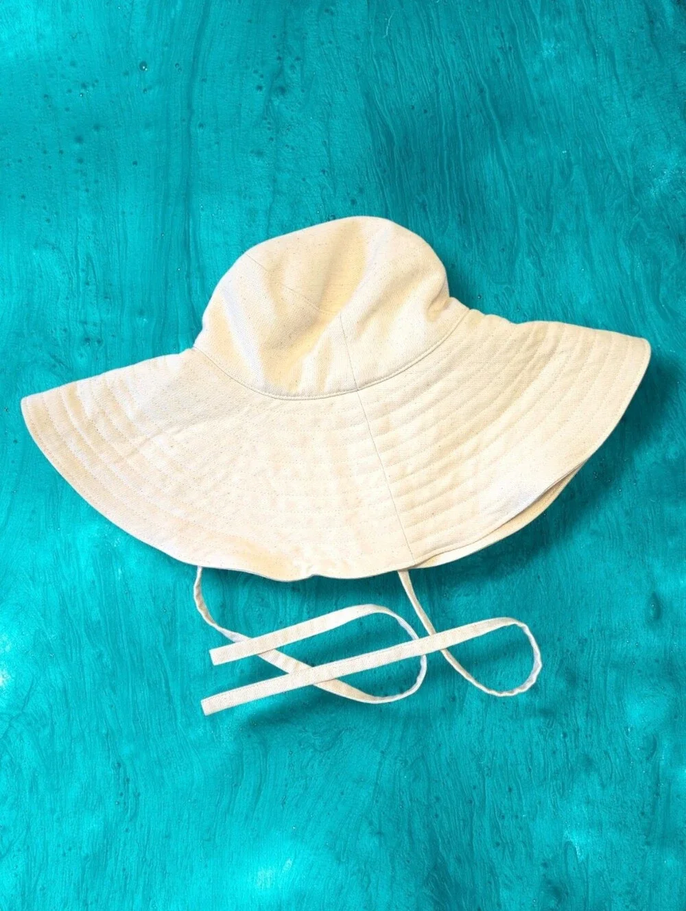 Ruslan Baginskiy Cotton Canvas Bucket Hat with Chin Strap Large Modern Beach Sun